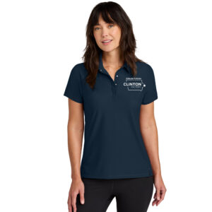 Nestle Clinton OGIO Women’s Envision Polo-River Blue Navy