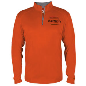 Nestle Clinton B-CORE 1/4 ZIP - Orange