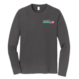 Nestle Clinton Port and Company Long Sleeve Fan Favorite Tee - Charcoal