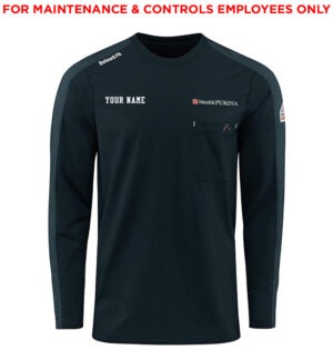 Nestle Clinton Bulwark Flex Knit Long Sleeve FR Tee - Navy