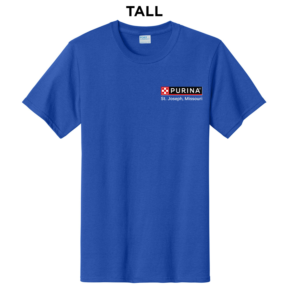 Nestle St Joseph TALL Unisex Short Sleeve Tee- Royal