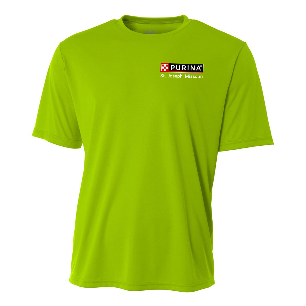 Nestle St Joseph Adult Cooling Performance Tshirt -Lime