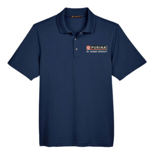 Nestle St Joseph Harriton Men's Advantage snap placket-Dark Navy