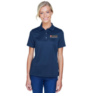 Nestle St Joseph Women's Advantage Snag Protection Plus IL Snap Placket Polo - Dark Navy