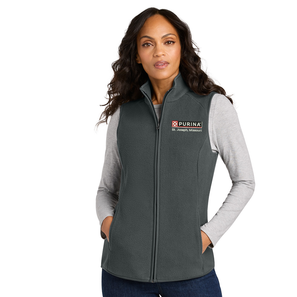 Nestle St Joseph Women’s C-FREE Fleece Vest - Grey Steel