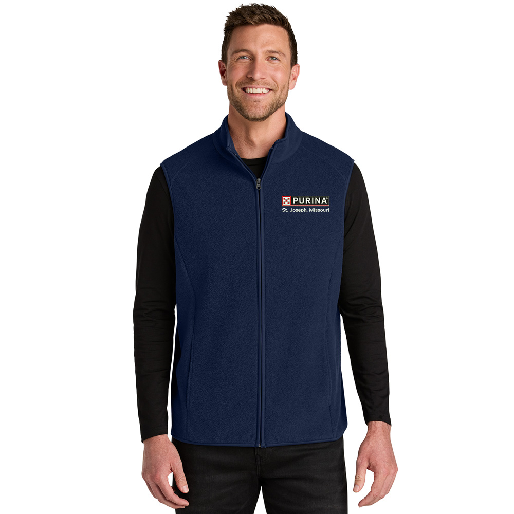 Nestle St Joseph C-FREE Fleece Vest - True Navy