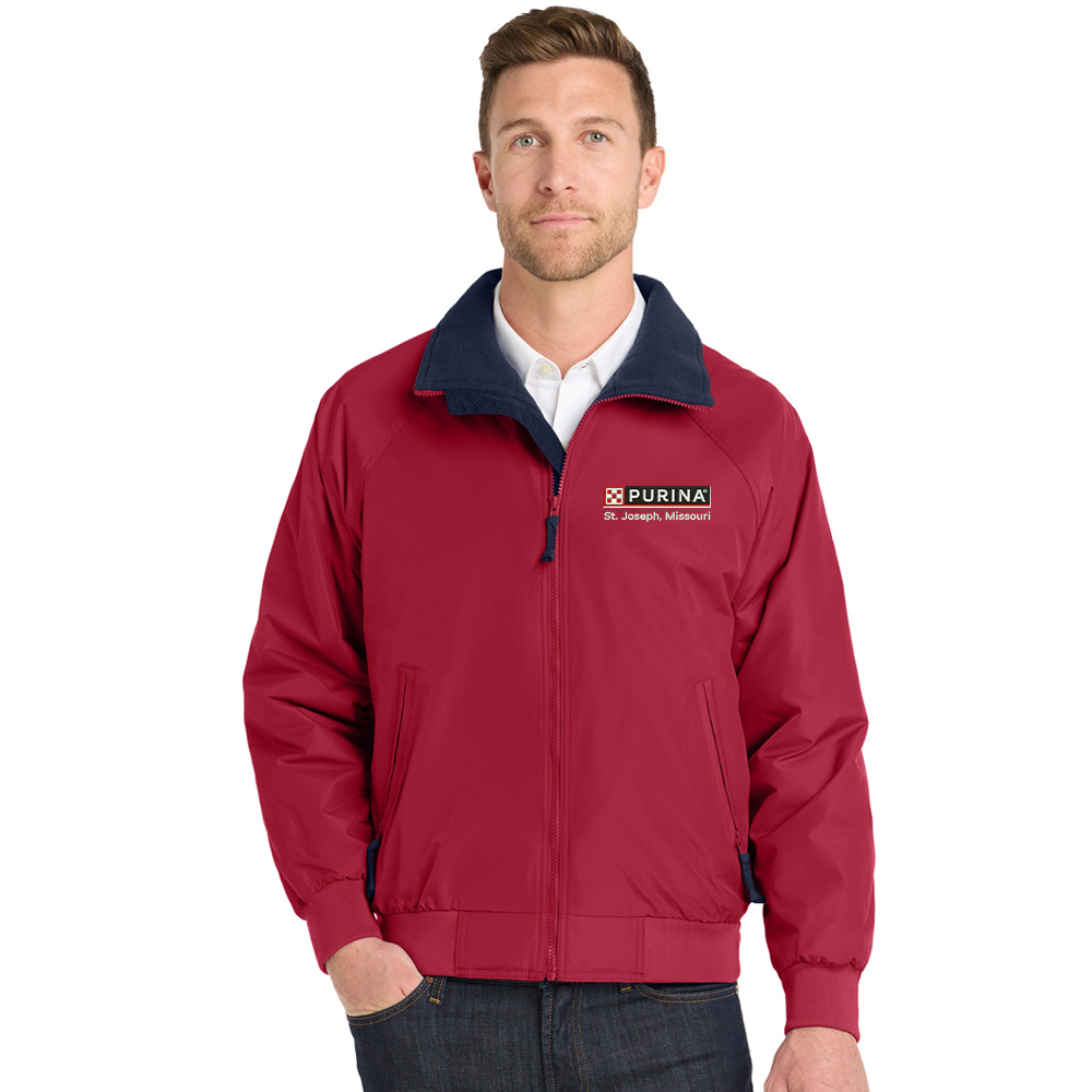 Nestle St Joseph Port Authority Challenger Jacket Men-Red