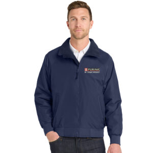 Nestle St Joseph Port Authority Challenger Jacket Men-Navy/Navy