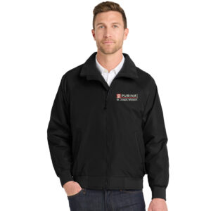 Nestle St Joseph Port Authority Challenger Jacket Men-Black/Black