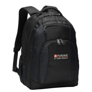 Nestle St Joseph Port Authority Communter Backpack-Black
