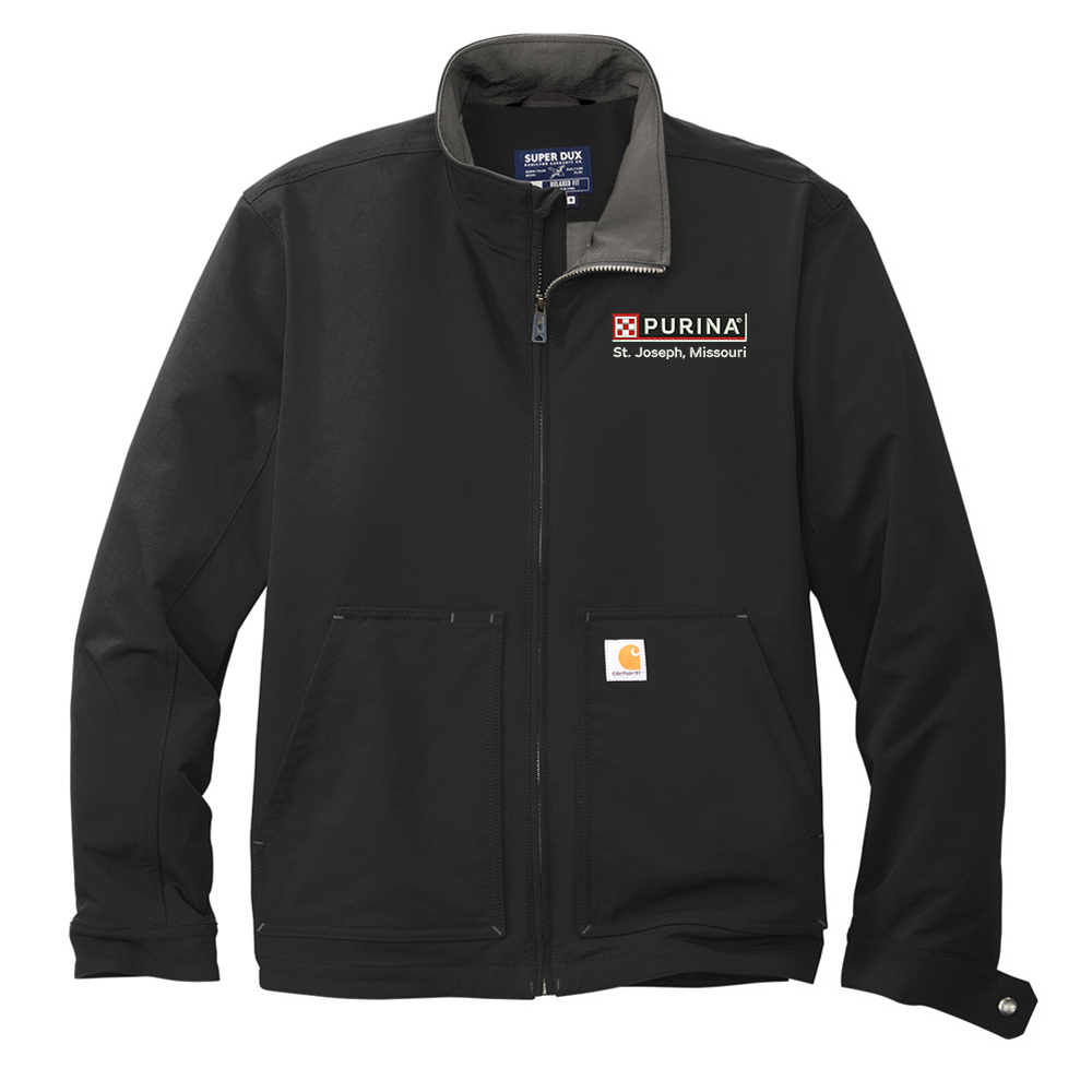 Nestle St Joseph Carhartt Men Super Dux Soft Shell Jacket-Black