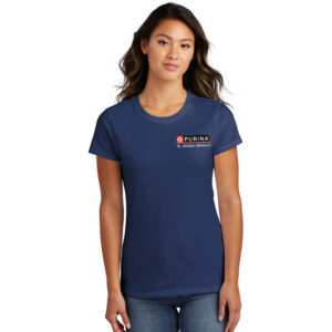 Nestle St Joseph Ladies Fan Favorite Short Sleeve Tee-Navy