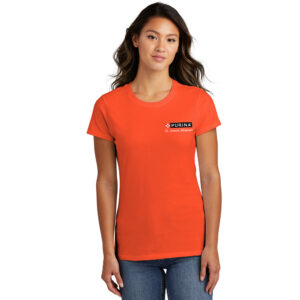 Nestle St Joseph Ladies Fan Favorite Short Sleeve Tee-Orange
