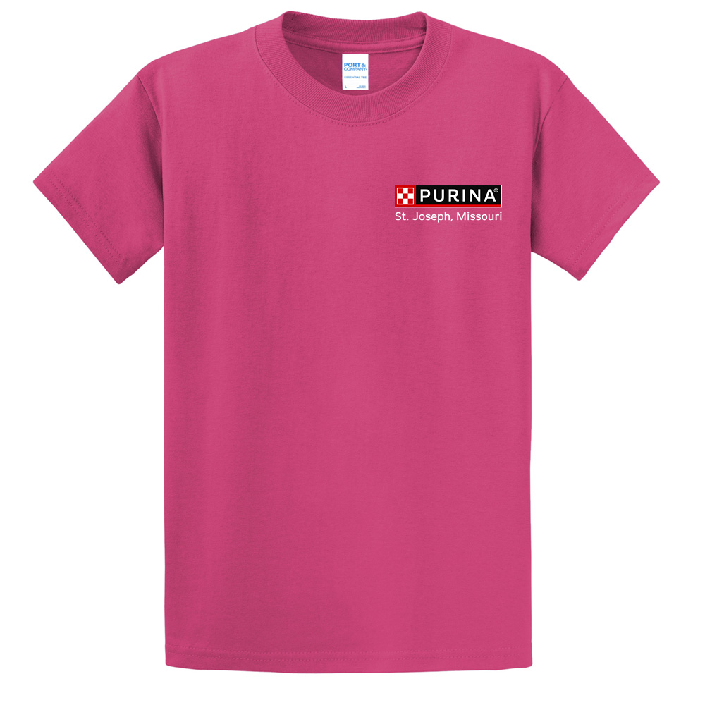 Nestle St Joseph Unisex Short Sleeve Tee-Sangria