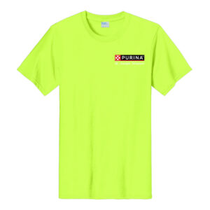 Nestle St Joseph Unisex Short Sleeve Tee-Safety Green