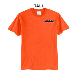 Nestle St Joseph TALL Unisex Short Sleeve Tee-Safety Orange