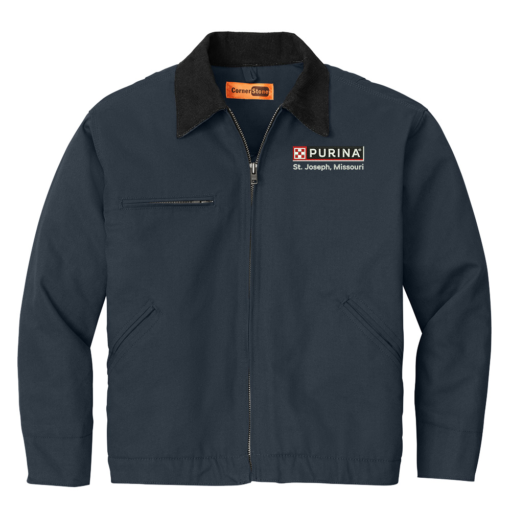 Nestle St Joseph CornerStone Duck Cloth Work Jacket-Navy