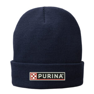 Nestle St Joseph Port Company Fleece Lined Knit stocking Cap-Navy