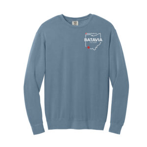 Nestle Batavia Comfort Colors Lightweight Crewneck Sweatshirt-Blue Jean