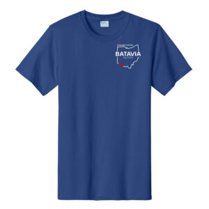 Nestle Batavia Unisex Unisex Cotton Short Sleeve Tee-Deep Marine