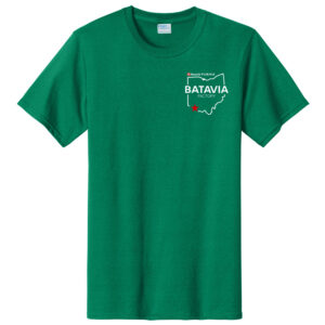 Nestle Batavia Unisex Cotton Short Sleeve Tee-Kelly