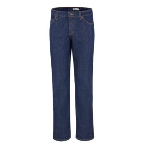 Nestle Batavia Dickies Women Straight Leg 5 Pocket Jean-Rinsed Indigo Blue